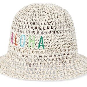 No Boundaries Straw Aloha Bucket Hat